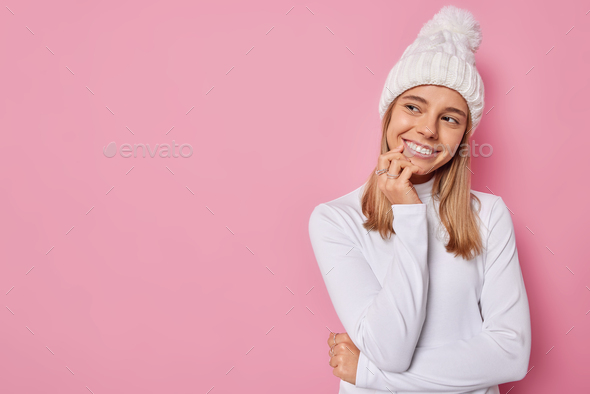 Young, Fit and Slim, Beautiful Woman with an Expression on Her Face - Joy,  Desire, Reverie, Pensiveness, Thoughts. Romantic Pose Stock Image - Image  of attitude, heroines: 215334475