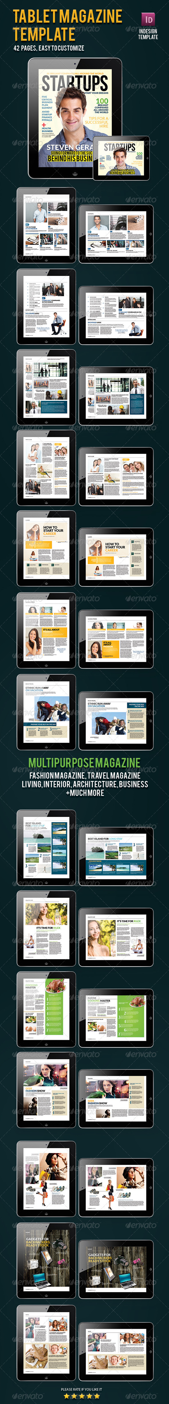 Magazine Template for Tablet - ePublishing