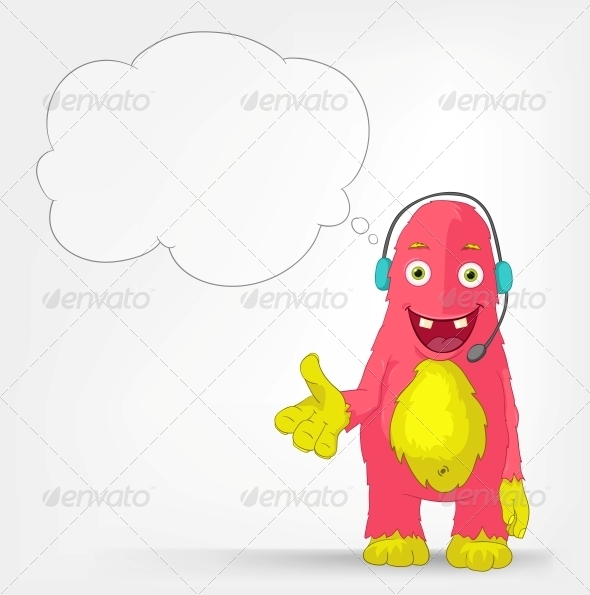Funny Monster. Communication. - Monsters Characters