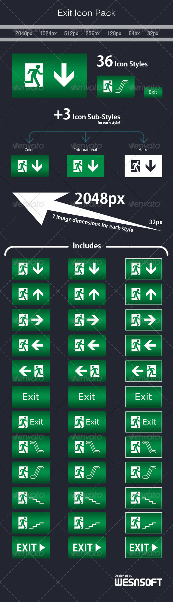Exit Icon Pack - Miscellaneous Icons