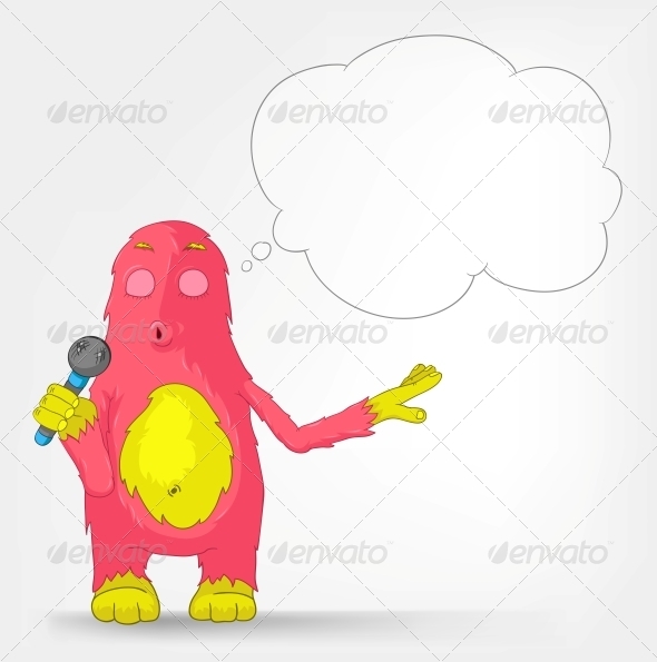 Funny Monster - Singing - Monsters Characters