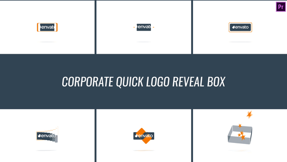 Corporate Quick Logo Reveal Box Premiere Pro