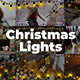Christmas Lights Garland Overlays
