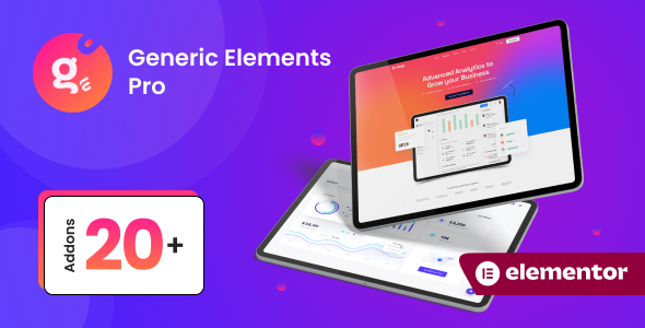 Generic Elements Pro for Elementor WordPress Plugin