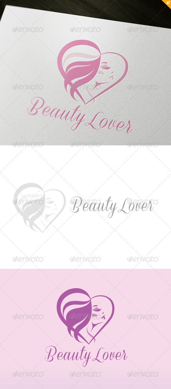 Beauty Lover Logo - Humans Logo Templates