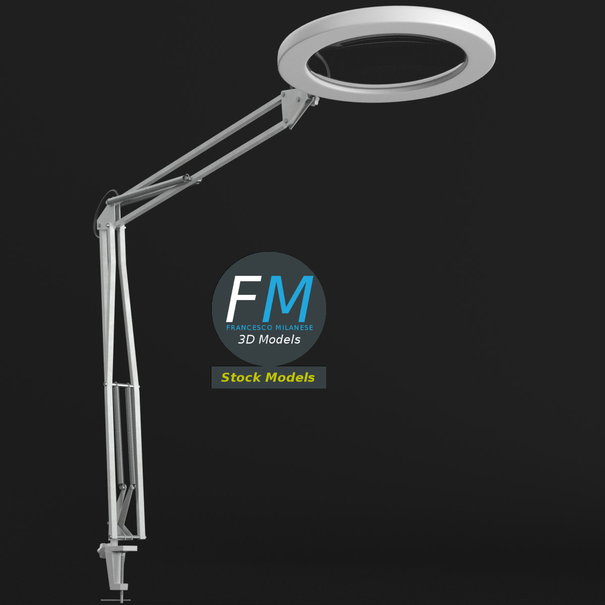 Magnifying lamp by 3DOcean