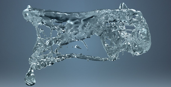 Logo Of Water - VideoHive 3553383