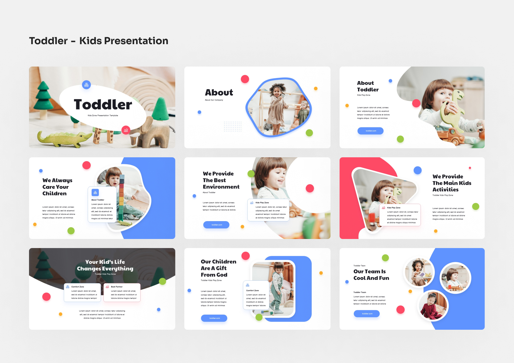 Toddler - Kids PowerPoint Presentation, Presentation Templates ...