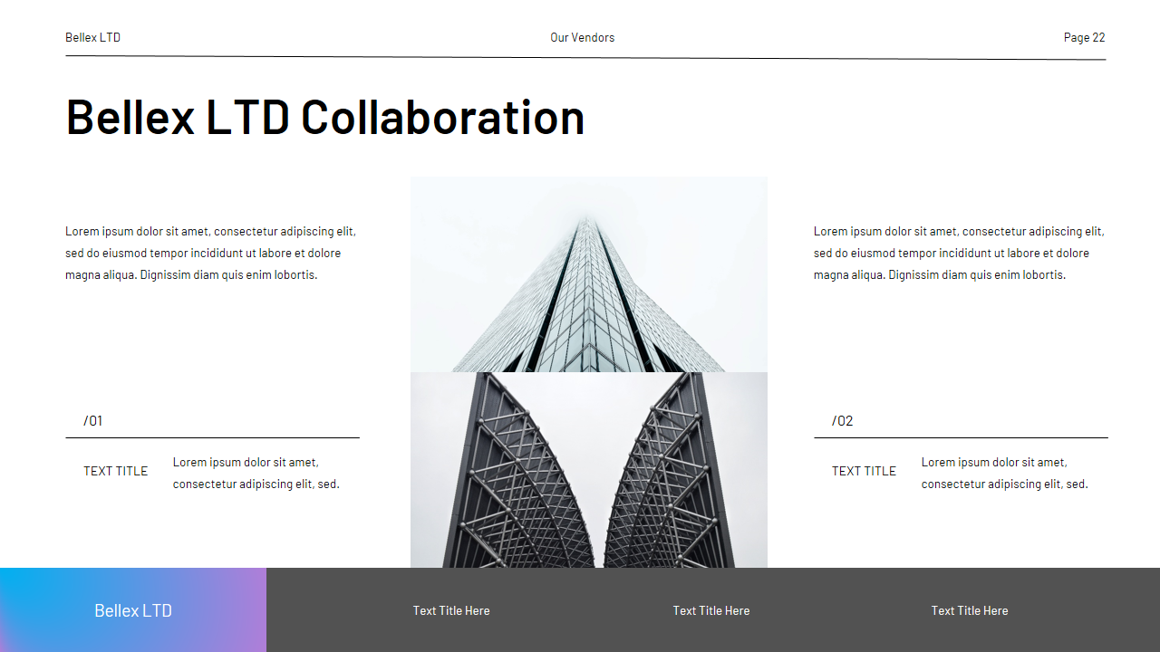 Bellex - Modern Business Company Profile, Presentation Templates ...