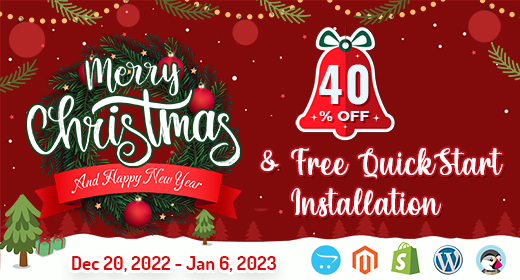Opencart Sale | Christmas 2022 | Sale Up To 50%