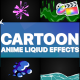 Cartoon Anime Liquid Effects | FCPX