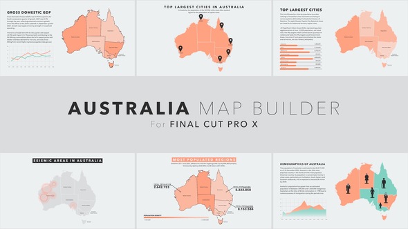 Australia Map Builder for Final Cut Pro X