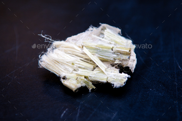 asbestos fibers samples