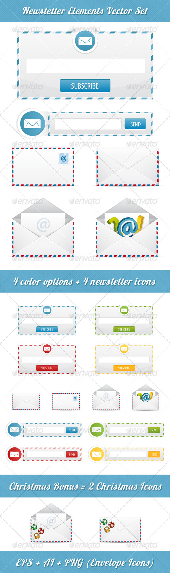 Newsletter Subscription - Forms Web Elements