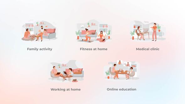 Family activity - Flat concept