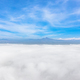 Aerial top view cloudscape. Texture of clouds. View from above. Sunrise or sunset over clouds - PhotoDune Item for Sale
