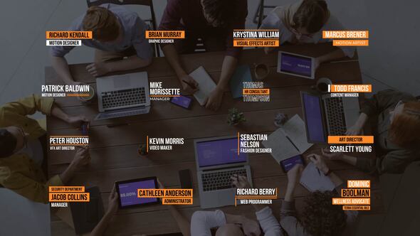 Minimal Lower Thirds | After Effects Titles template preview