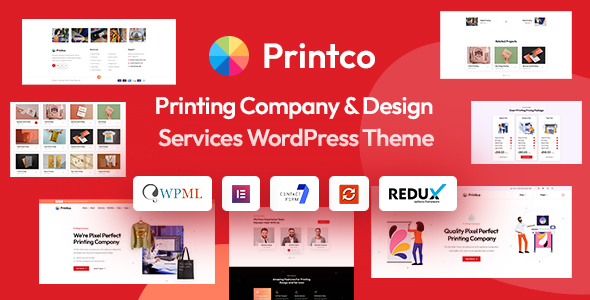 Printco  Printing Services WordPress Theme
