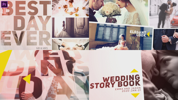 Wedding Story Book Premiere Pro