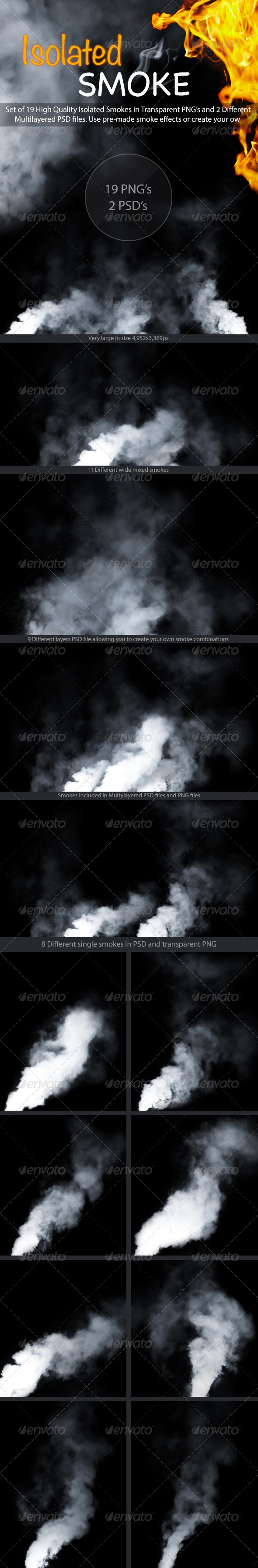 Isolated Smoke - Miscellaneous Isolated Objects