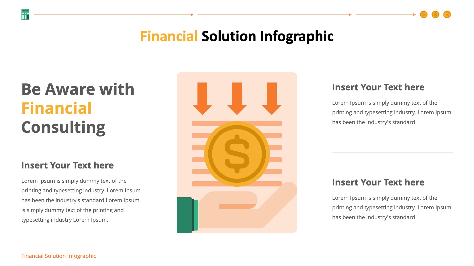 Financial Infographic PowerPoint Template, Presentation Templates ...