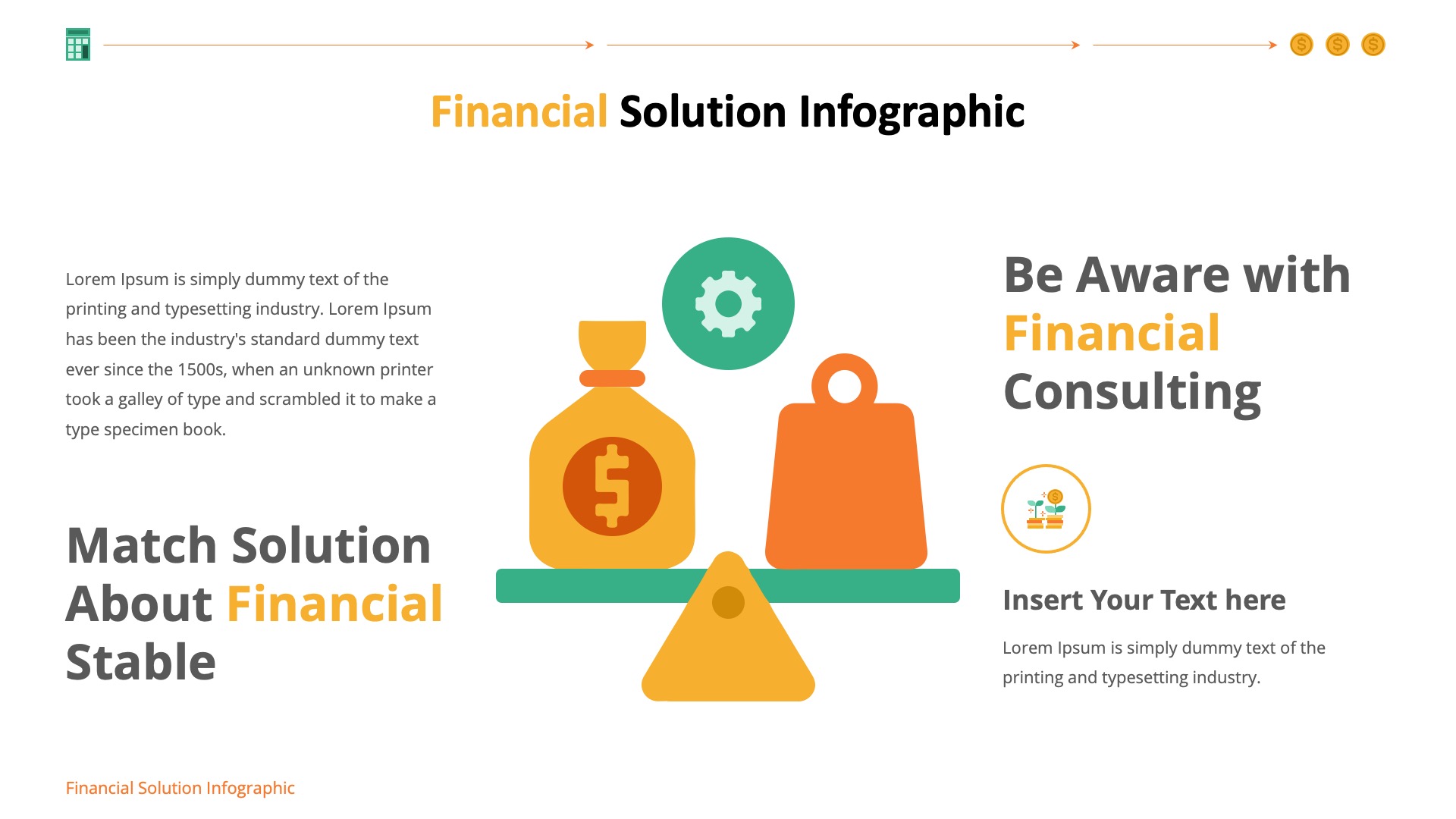 Financial Infographic PowerPoint Template, Presentation Templates ...