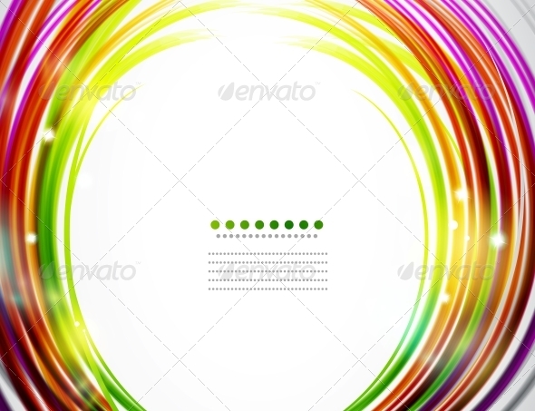 Abstract Circles Background - Backgrounds Business