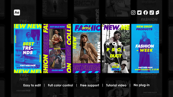 Lifestyle Instagram Reels Product Promo template preview