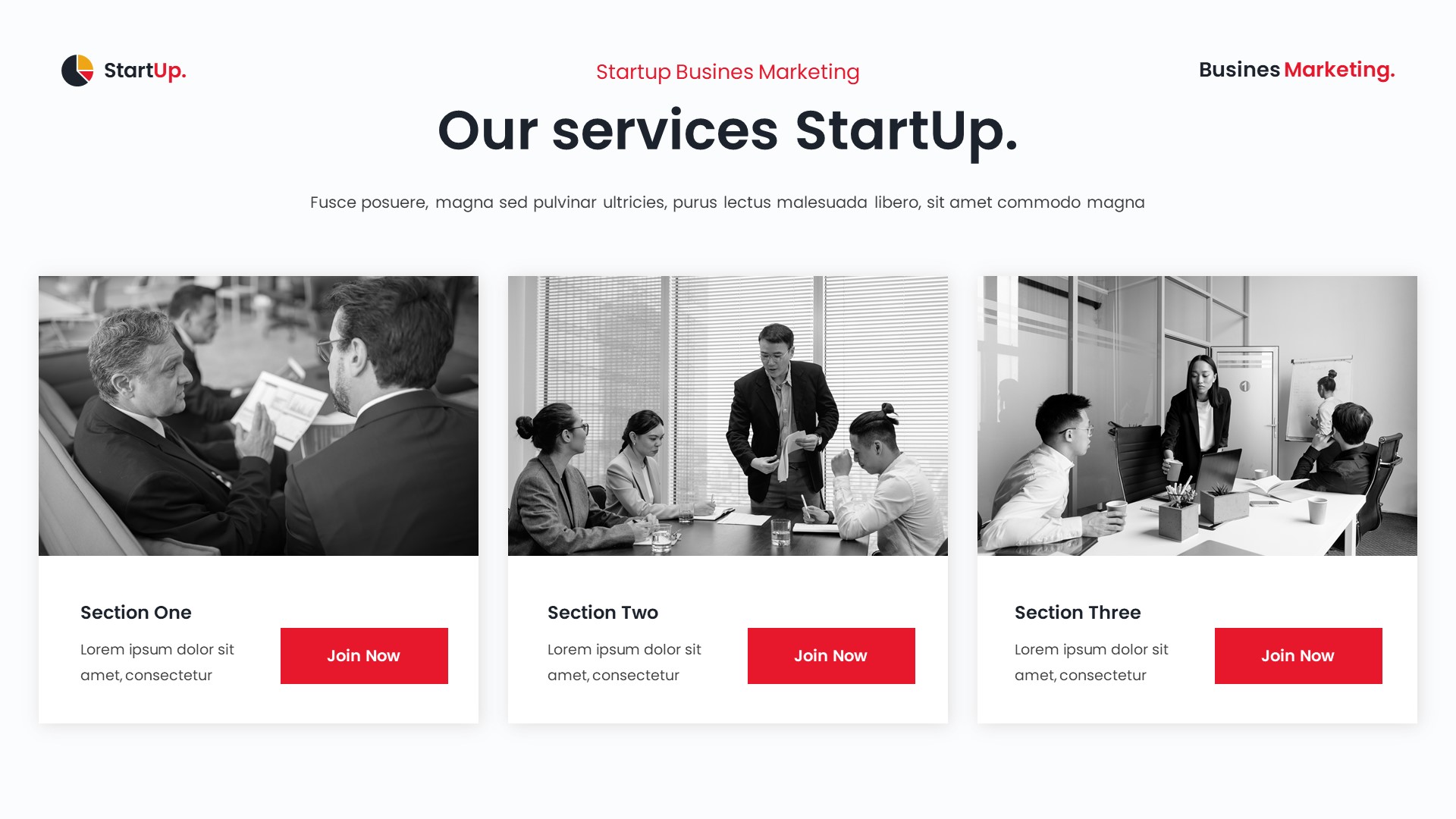 StartUp - Business Marketing Google Slides Template, Presentation Templates