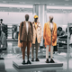 Mannequins Dressed In Men male Casual Clothes And coat jackets Clothes In  Store Of Shopping Center Stock Photo by Great_bru