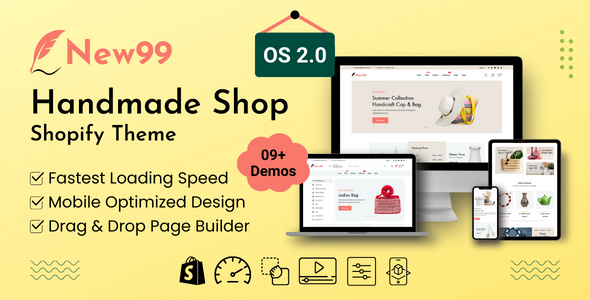 New99 – Handmade Shop Shopify Theme