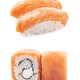 Sushi on white backgrounds. - PhotoDune Item for Sale