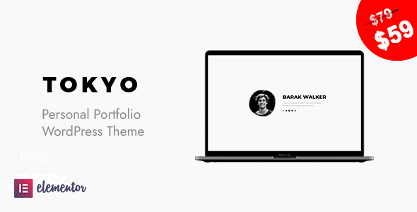 Tokyo – Personal Portfolio WordPress Theme