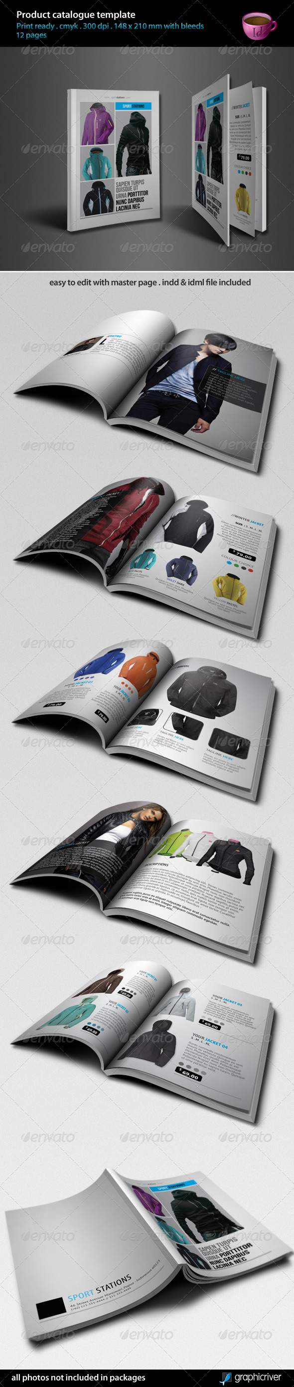 Product Catalogue Template - Catalogs Brochures
