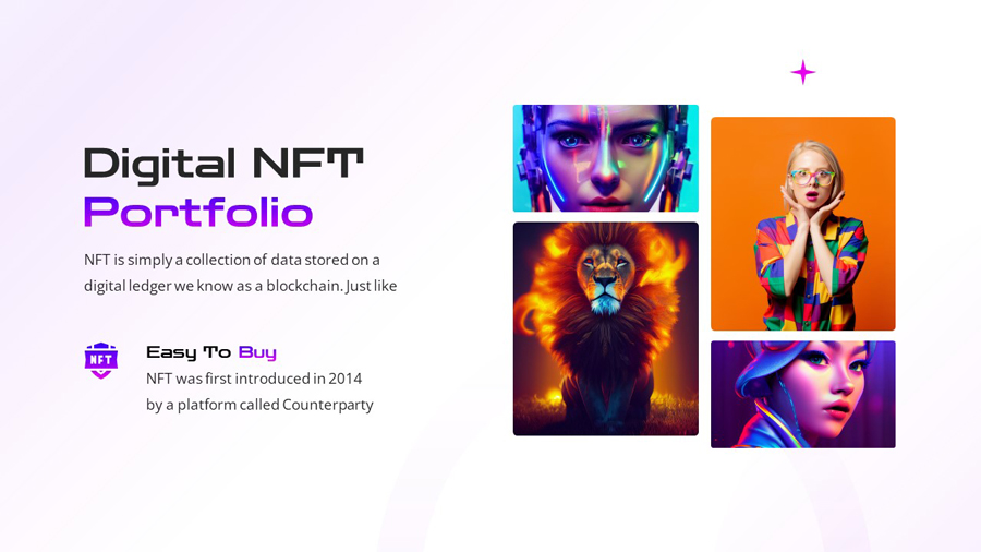 NFT Super Project Keynote Template by mitacutstudio | GraphicRiver