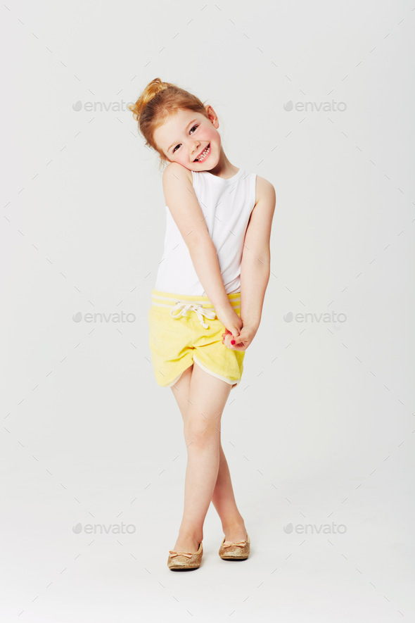 Portrait Little Girl Image & Photo (Free Trial) | Bigstock