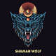 Shaman Wolf Illustration