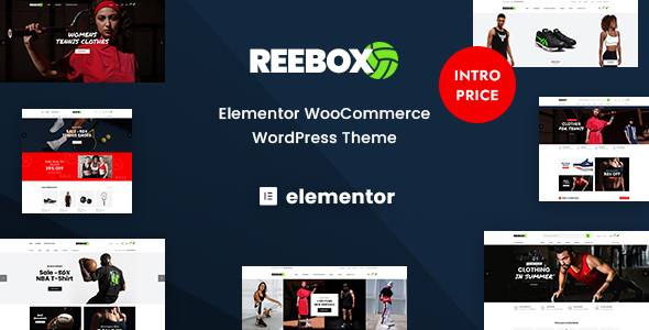 Reebox – Elementor WooCommerce WordPress Theme