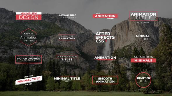 Minimal Titles 3.0 | After Effects