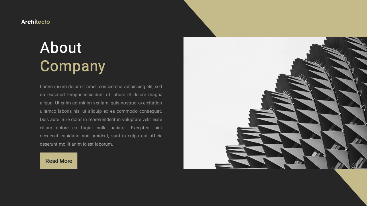 Architecto - Architecture Google Slides Template, Presentation Templates image.
