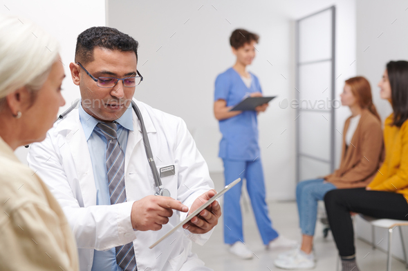 Workday In Modern Hospital - Stock Photo - Images