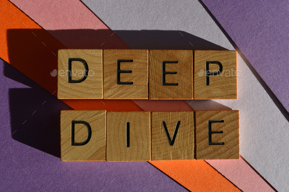Deep Dive, phrase as banner headline