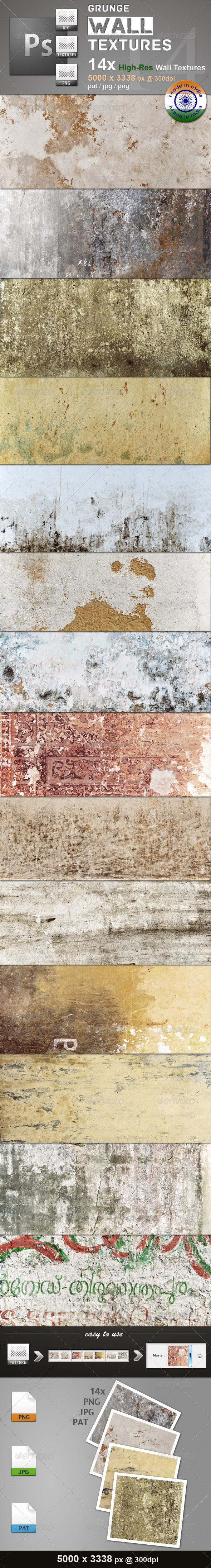 Grunge Walls Textures Imported From india - Industrial / Grunge Textures