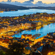 Old city Bergen at sunset - PhotoDune Item for Sale