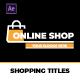 Shopping Titles After Effects - VideoHive Item for Sale