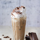 Fresh cold coffee with milk and whipped cream - PhotoDune Item for Sale