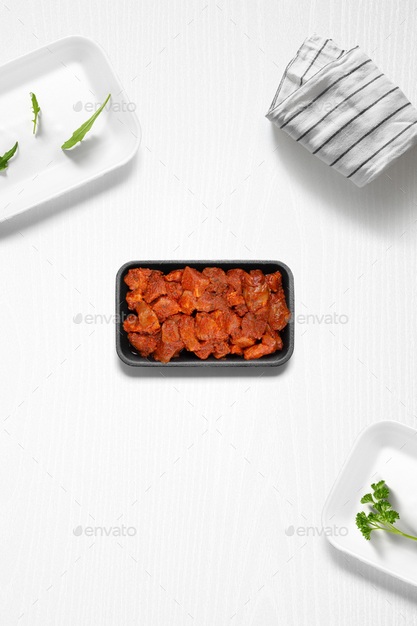 typical spanish zorza on a kitchen with some herbs - Stock Photo - Images