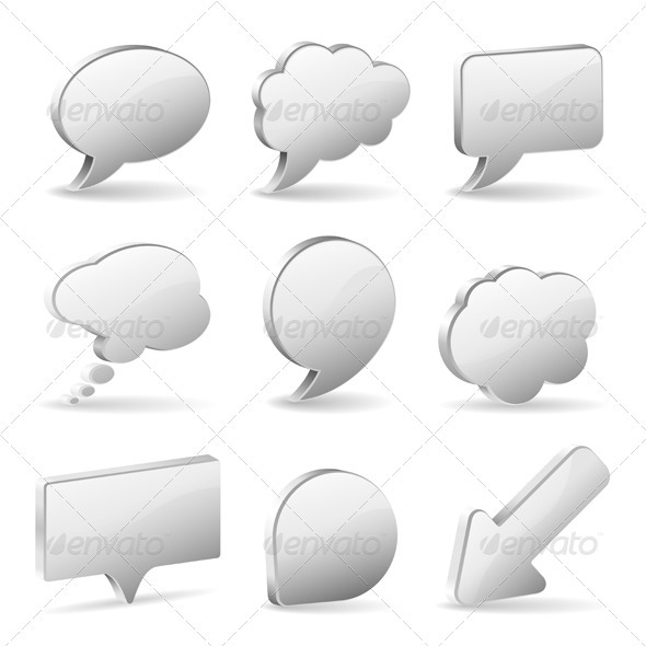 Speech Bubbles - Communications Technology