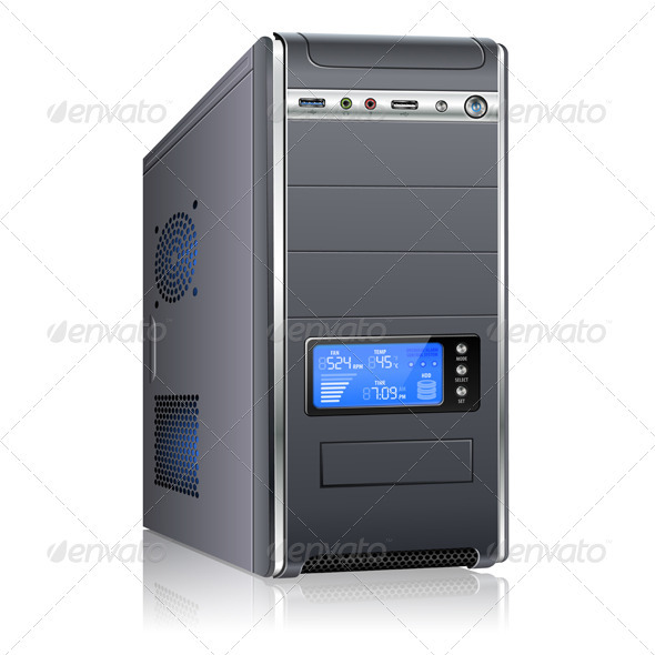 Modern Computer Case - Computers Technology