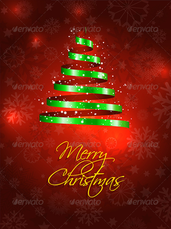 Christmas Tree Background - Christmas Seasons/Holidays